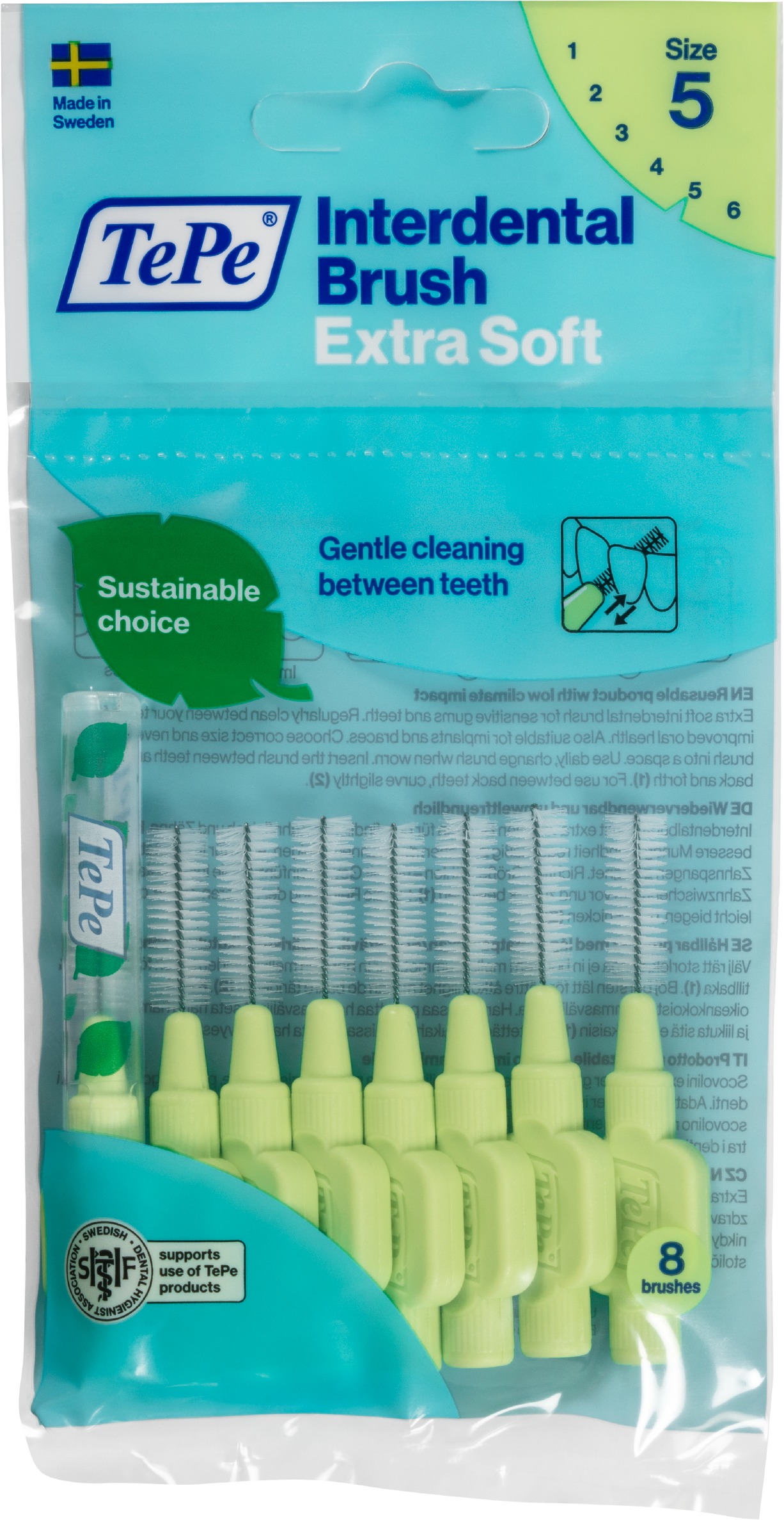 TEPE Extra Soft 0,8 mm zelené 8 ks