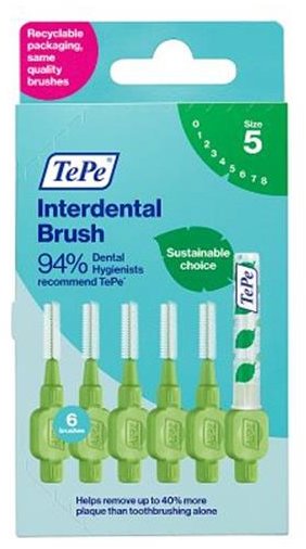 TEPE Original 0,8 mm zelený 6 ks