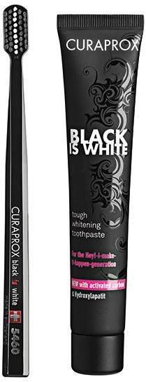 CURAPROX Black is White 90 ml + kefka