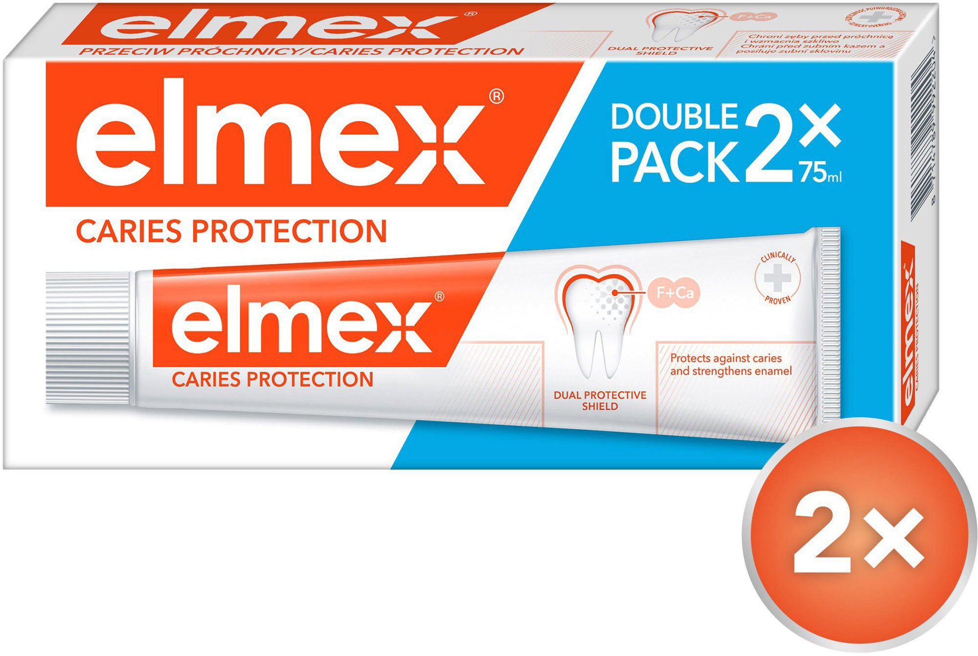 ELMEX Caries Protection duopack 2 × 75 ml