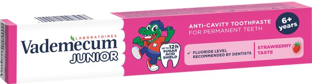 VADEMECUM Junior Fresh Strawberry Flavor 75 ml