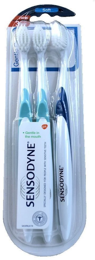 SENSODYNE Gentle Care Soft Triopack