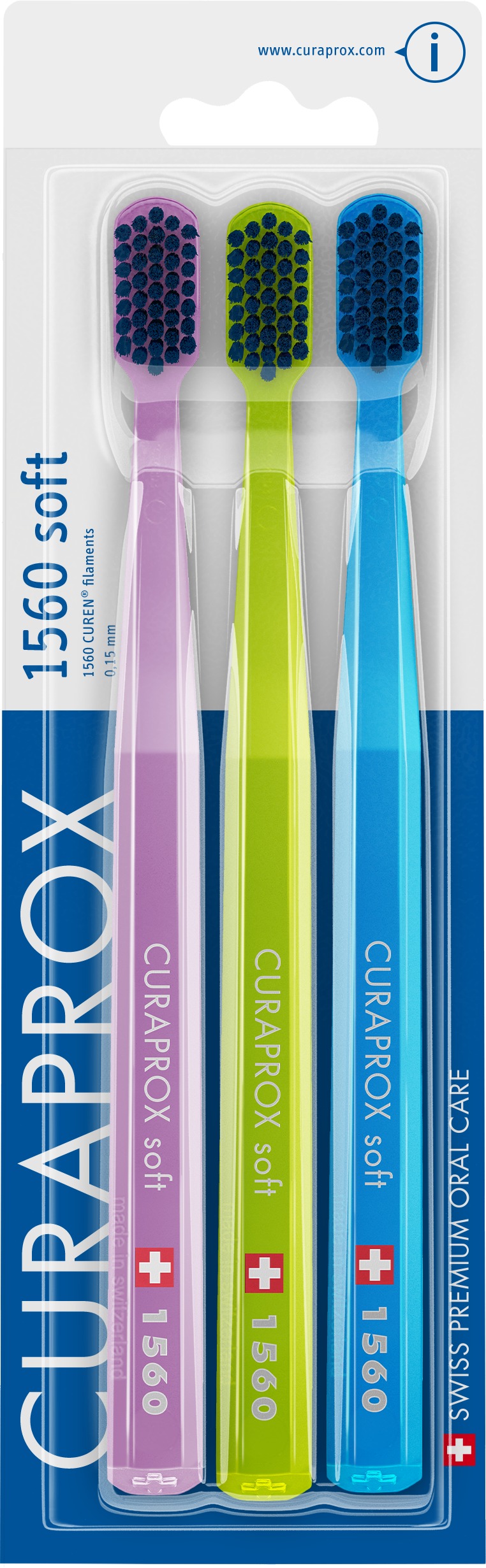 CURAPROX CS 1560 Soft 3 ks