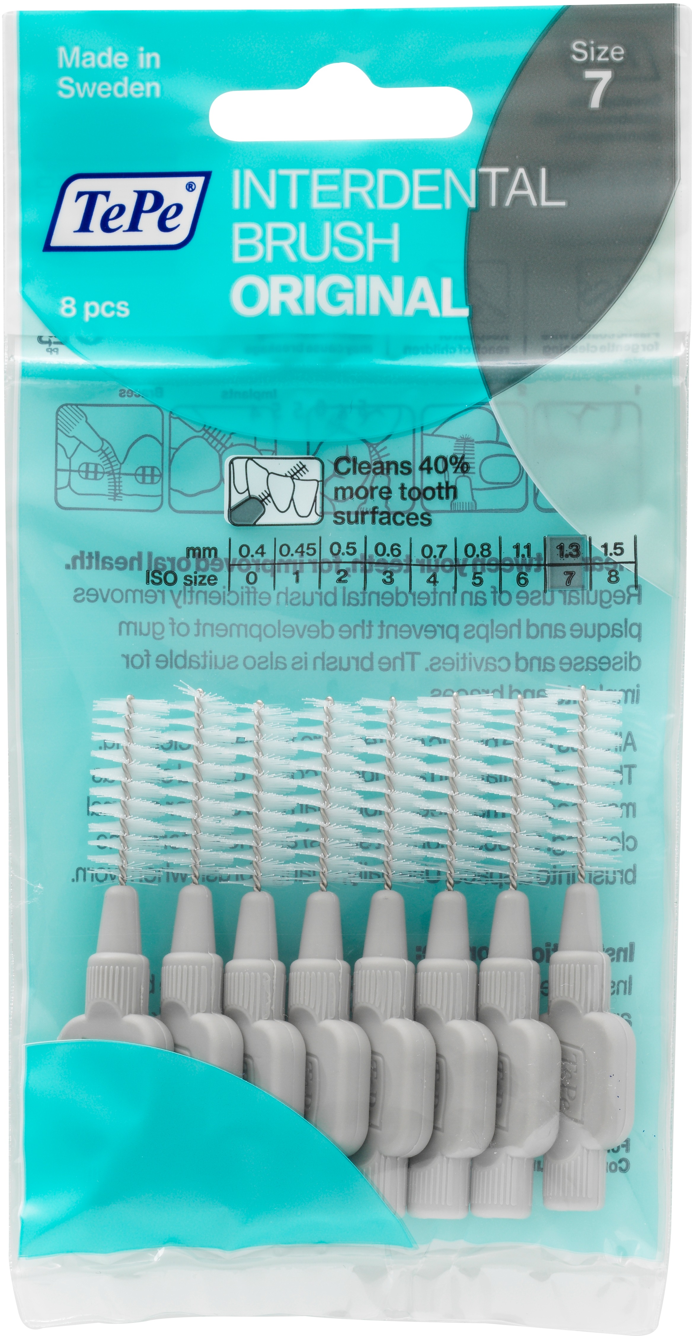 TEPE Normal 1,3 mm sivé 8 ks