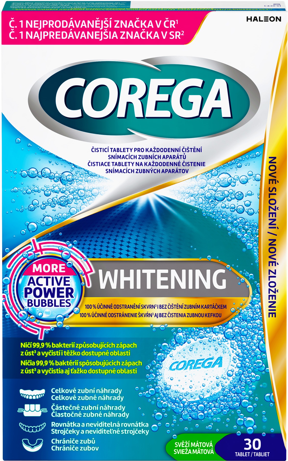 COREGA whitening 30 ks