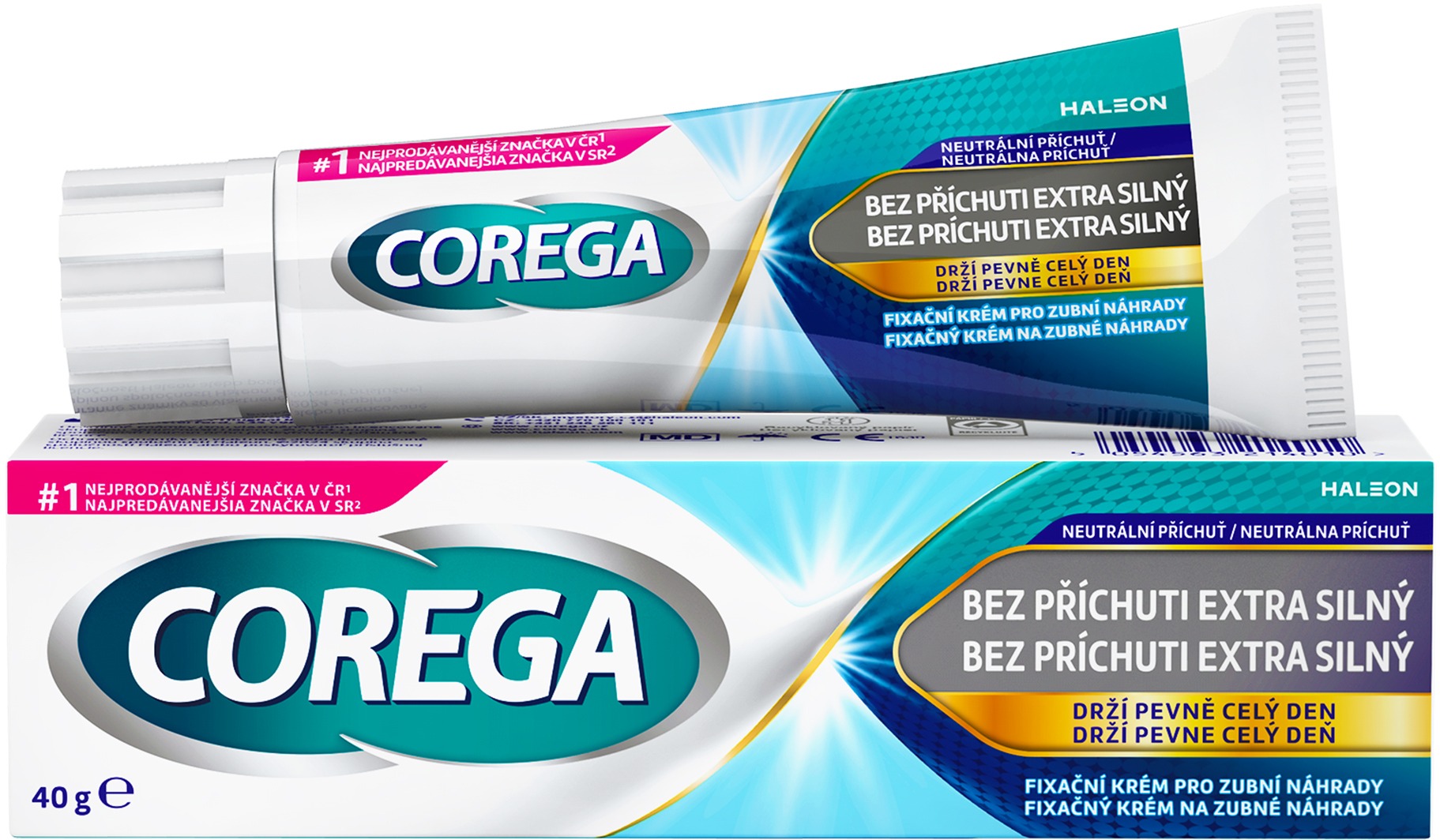 Corega bez príchuti 40g