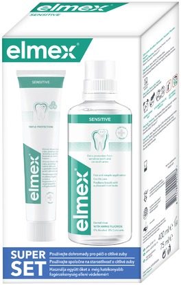 ELMEX Sensitive Protection Pack – 400 ml + 75 ml