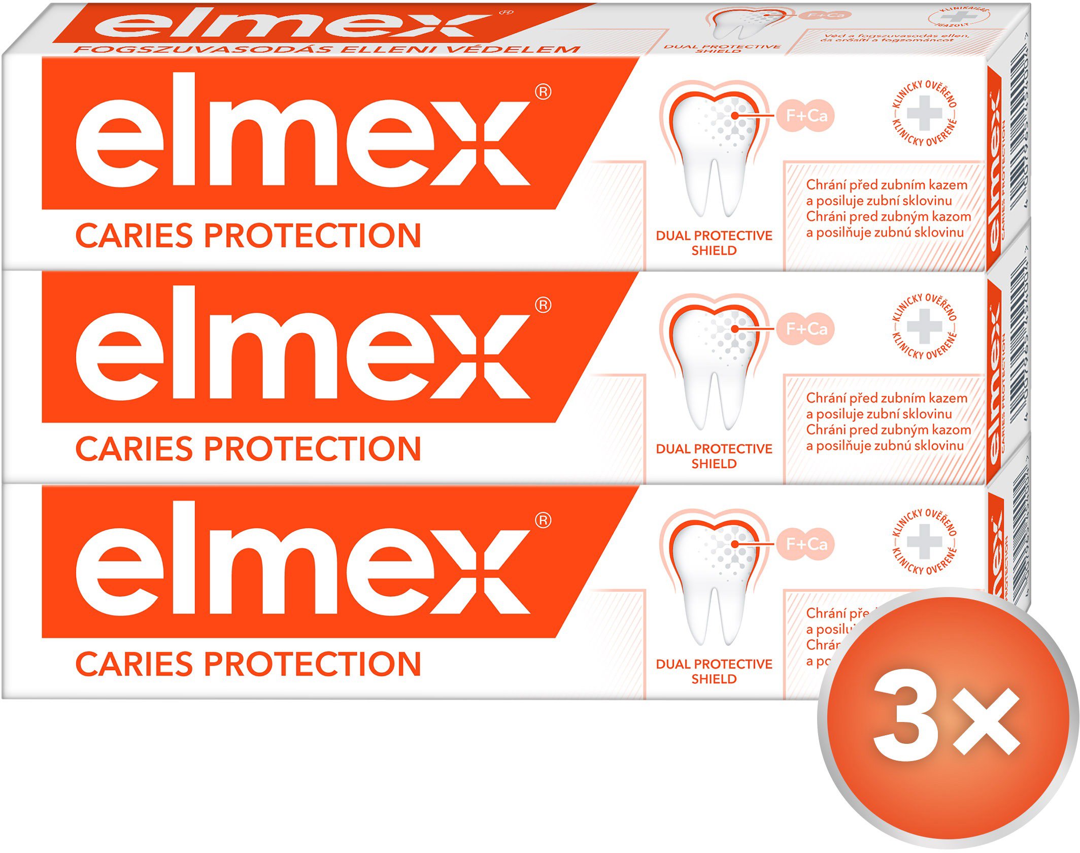 ELMEX Caries Protection 3 × 75 ml