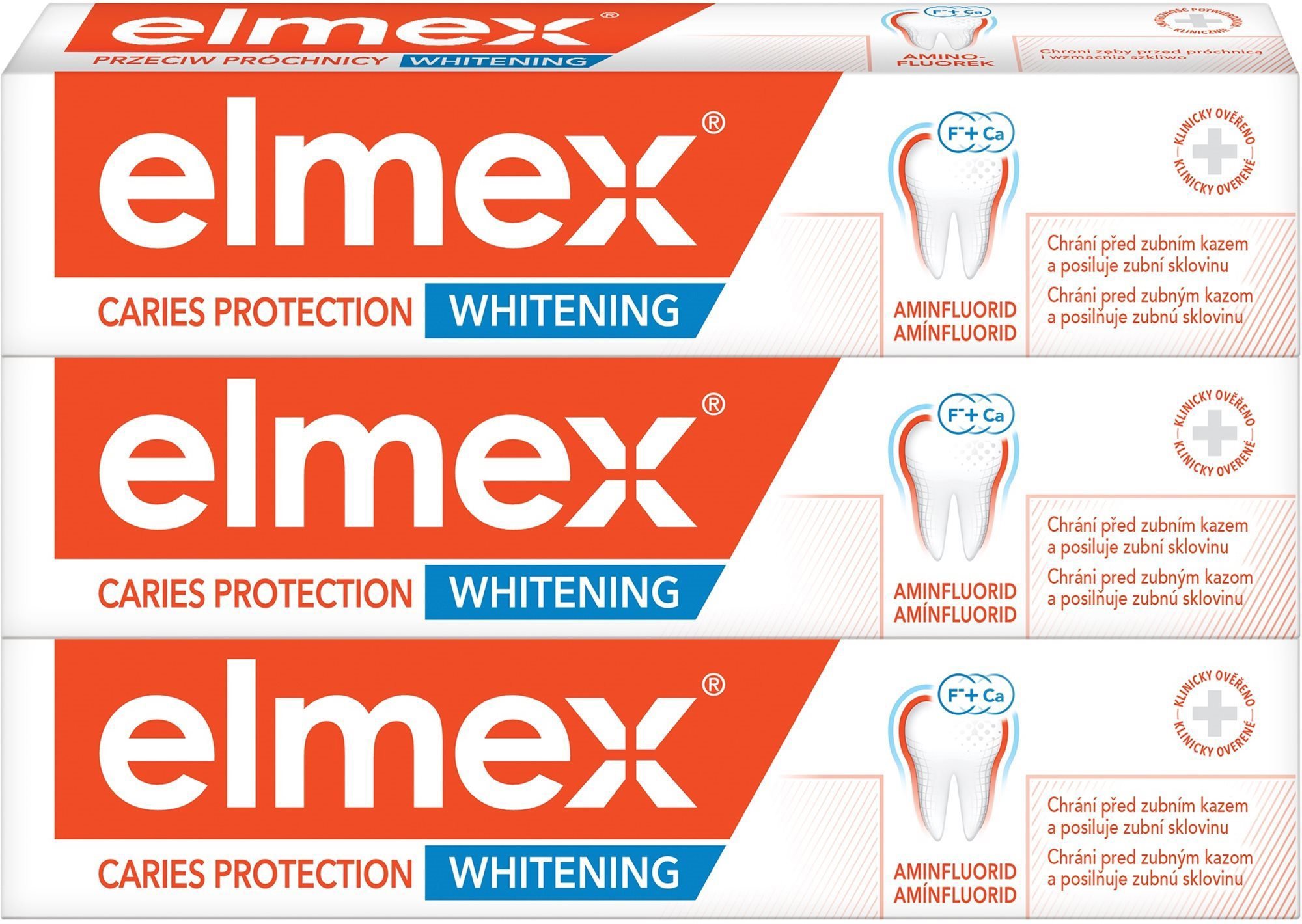 ELMEX Caries Protection Gentle White 3 × 75 ml