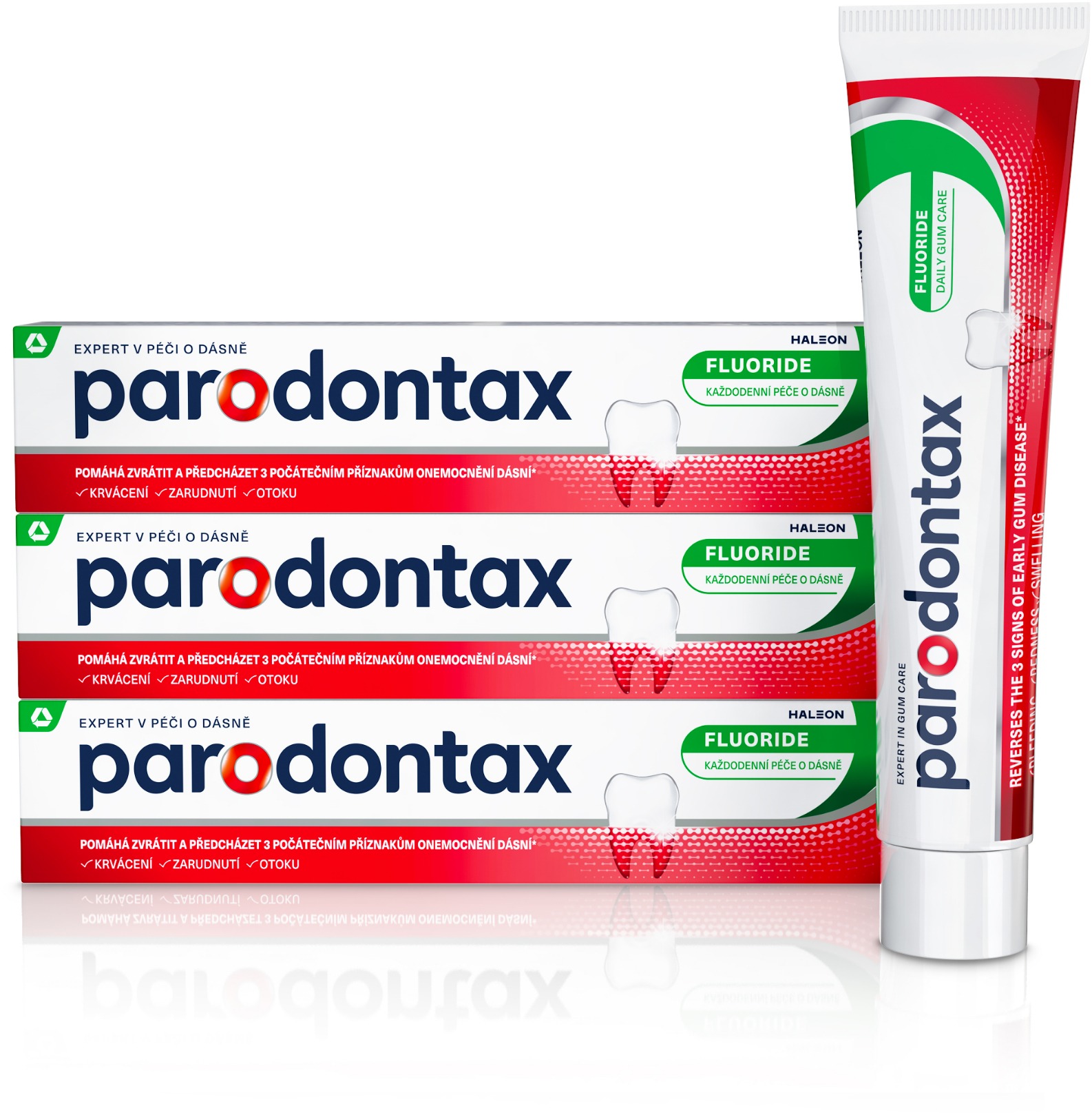 PARODONTAX Fluoride 3× 75 ml