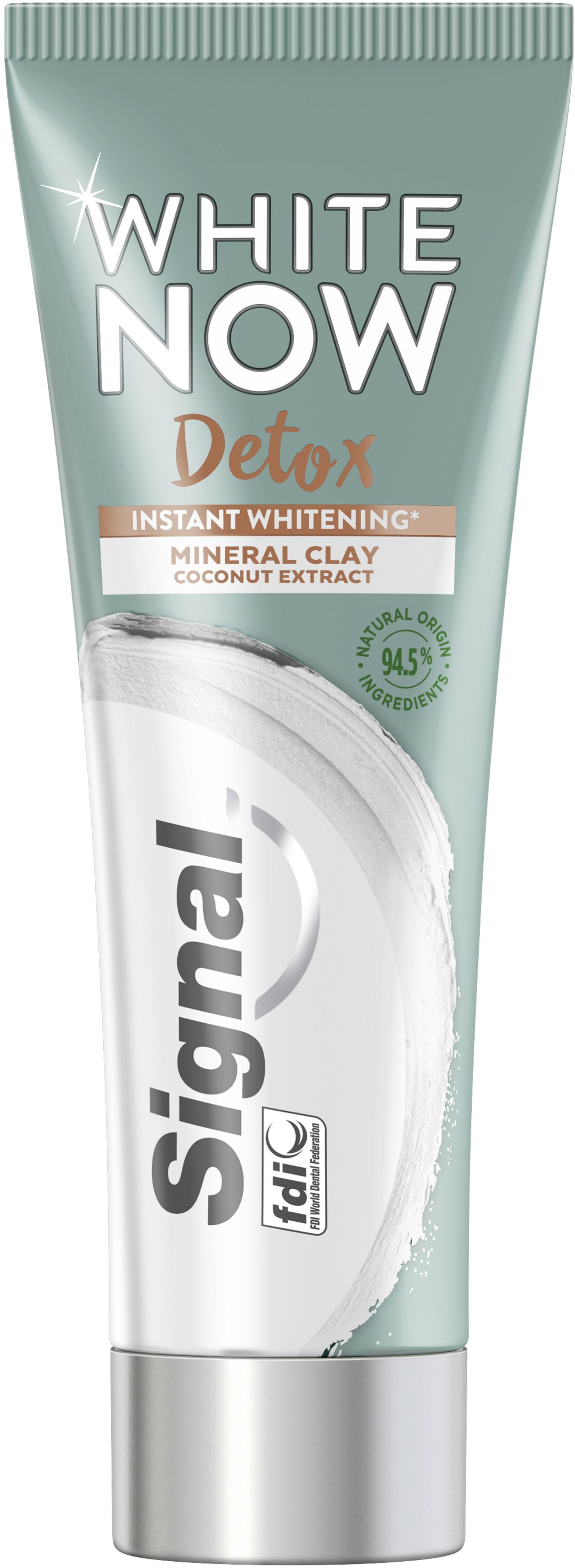 Signal White Now Detox Coconut & clay 75 ml