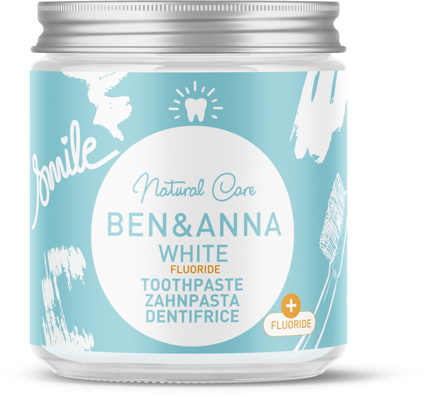 BEN & ANNA White Fluorid 100 ml