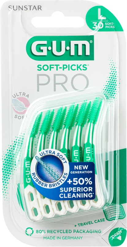 GUM Soft-Picks Advanced Large masážna 30 ks