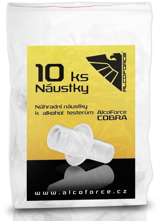 AlcoForce COBRA - Náustky, 10 ks