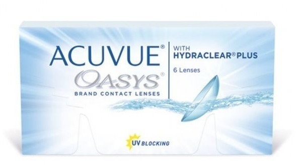 Acuvue Oasys with Hydraclear Plus (6 šošoviek) dioptria: -0.50, zakrivenie: 8.40