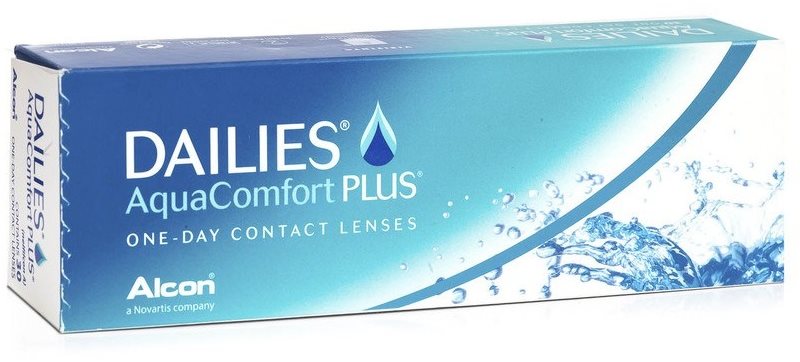 Dailies AquaComfort Plus (30 šošoviek) dioptrie: -5.25, zakrivenie: 8.70