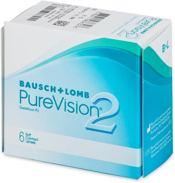 PureVision 2 HD (6 šošoviek) dioptrie: -2.75, zakrivenie: 8.60