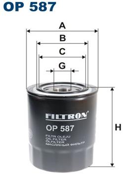 FILTRON Filter OP 587
