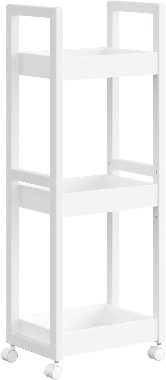 Houseland Kúpeľňový regál Kiara biely