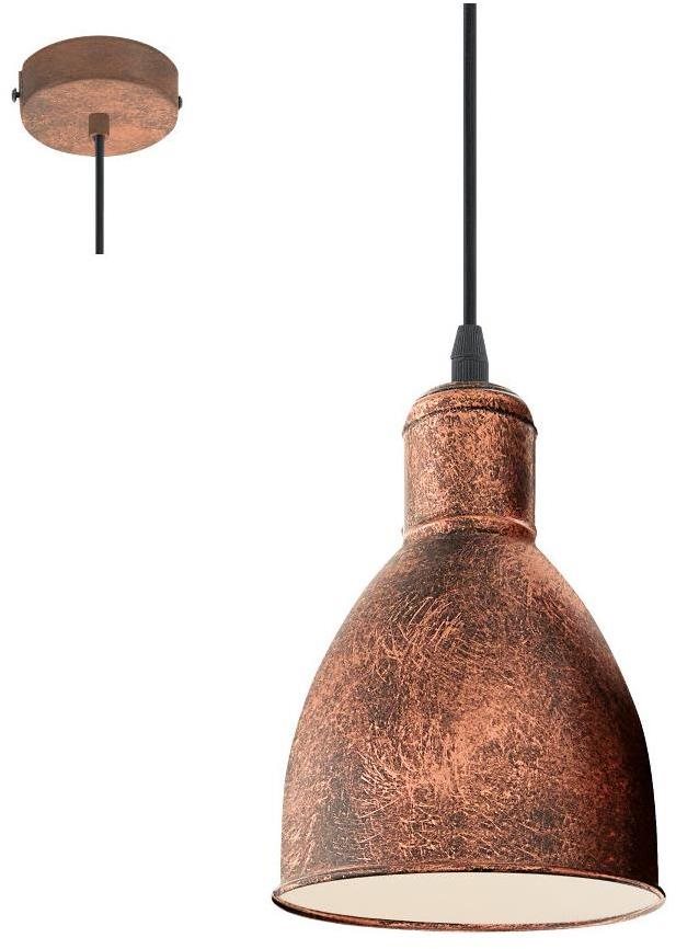 Eglo – Luster 1× E27/60 W/230 V