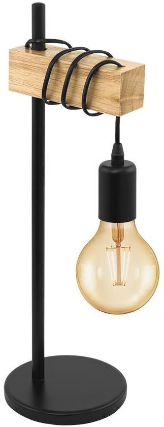 Eglo 32918 – Stolová lampa TOWNSHEND 1× E27/10 W/230 V