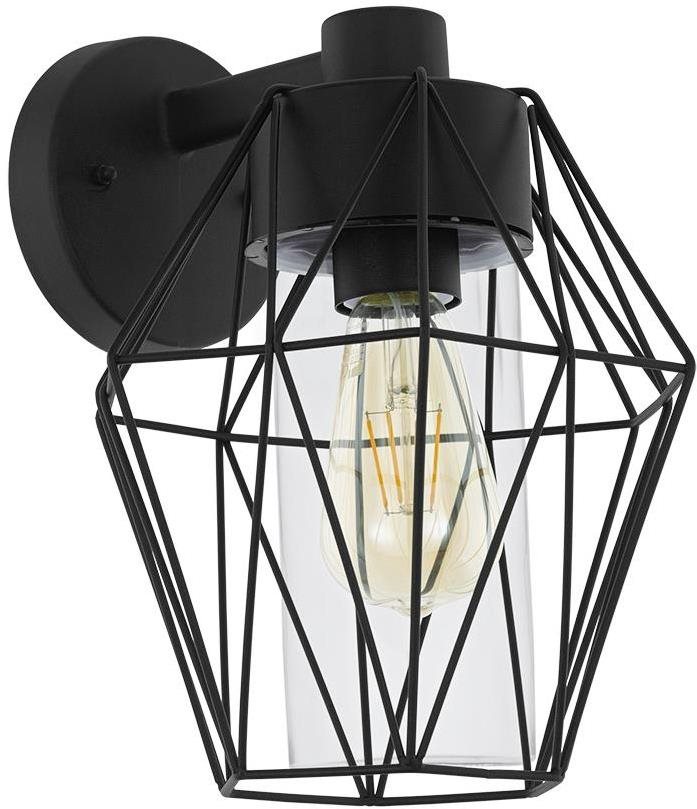 Eglo – Vonkajšie nástenné svietidlo 1× E27/60 W/230 V IP44