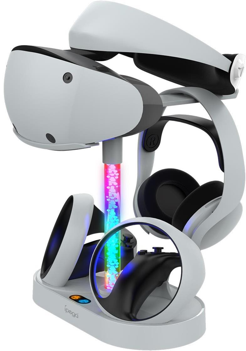 iPega P5 V001 Multifunkčný Nabíjací Stojan pre PS VR2