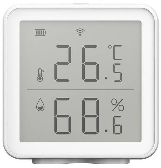 iQtech SmartLife TH01 Wi-Fi Senzor teploty a vlhkosti s displejom