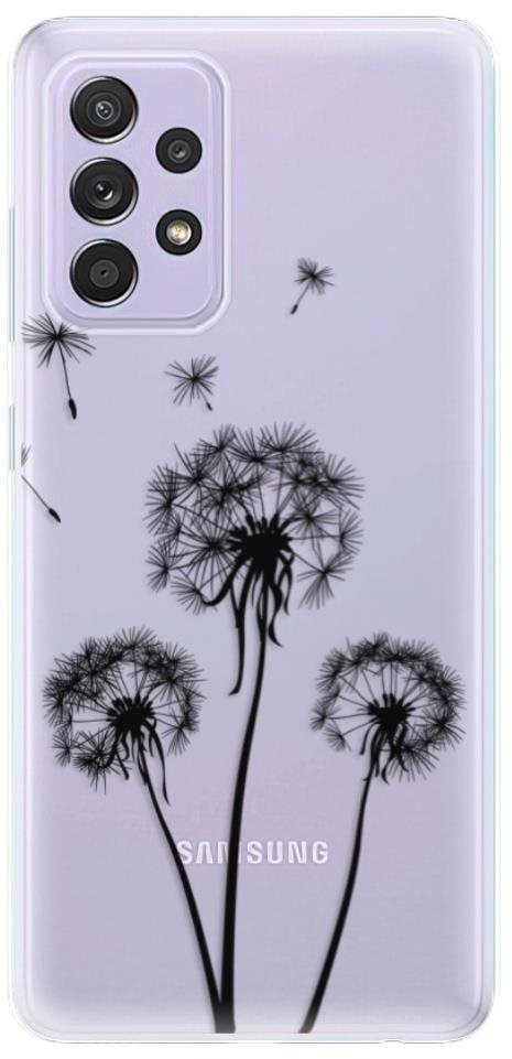 iSaprio Three Dandelions – black na Samsung Galaxy A52