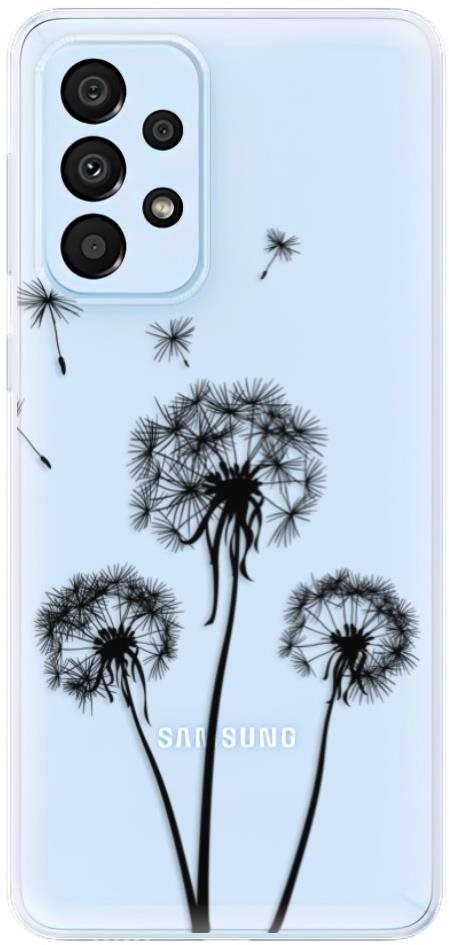 iSaprio Three Dandelions – black pre Samsung Galaxy A33 5G