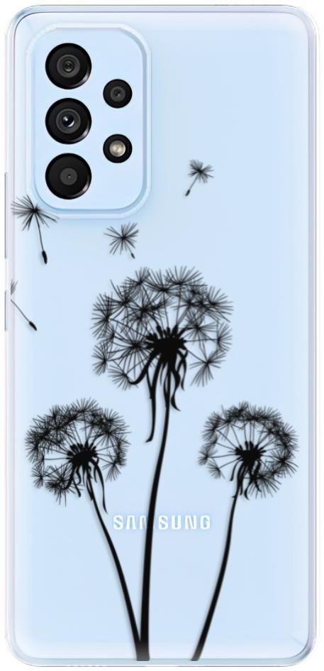 iSaprio Three Dandelions – black pre Samsung Galaxy A53 5G