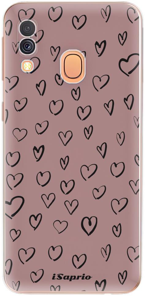 iSaprio Heart Dark - Samsung Galaxy A40