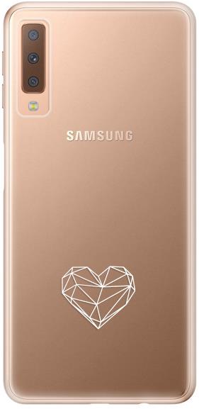 iSaprio číre puzdro - Digital Love - Samsung Galaxy A7 (2018)