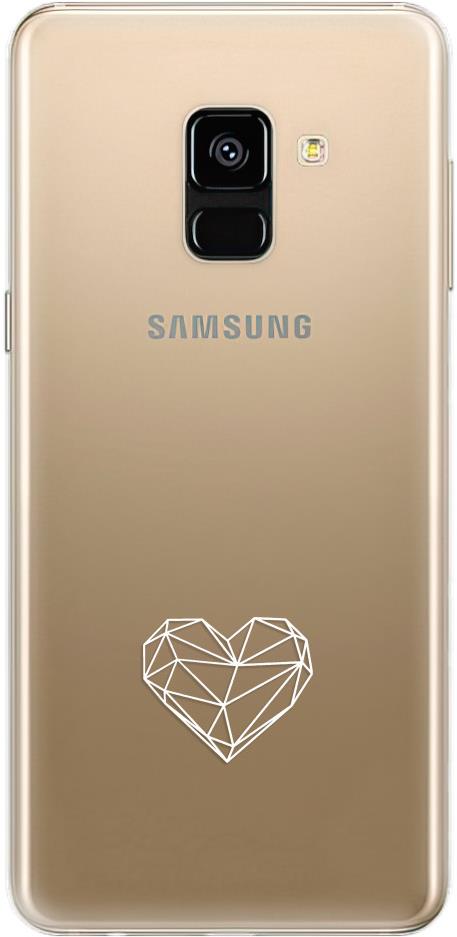 iSaprio číre puzdro - Digital Love - Samsung Galaxy A8 2018