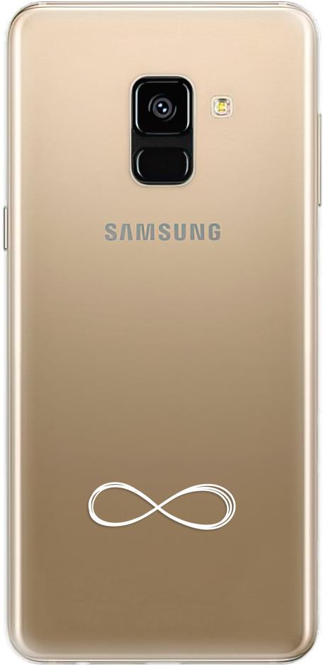 iSaprio číre puzdro - Infinity - Samsung Galaxy A8 2018
