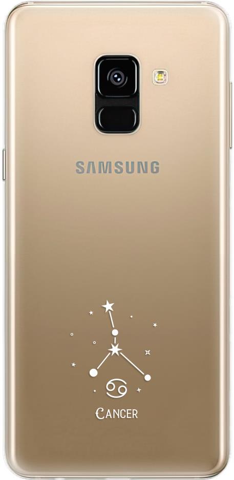 iSaprio číre puzdro - Rak - Samsung Galaxy A8 2018