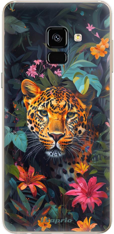 iSaprio Flower Jaguar - Samsung Galaxy A8 2018