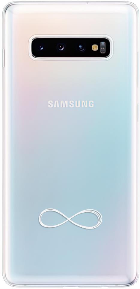 iSaprio číre puzdro – Infinity – Samsung Galaxy S10+
