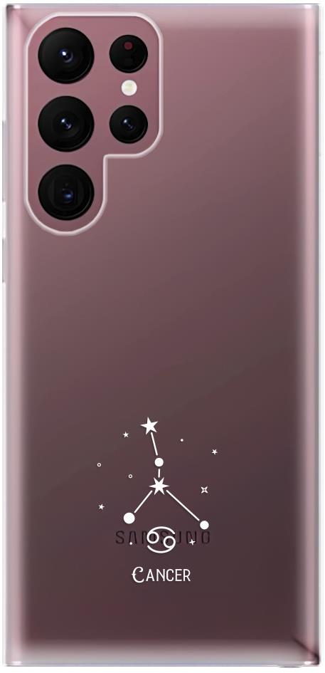 iSaprio číre puzdro - Rak - Samsung Galaxy S22 Ultra 5G