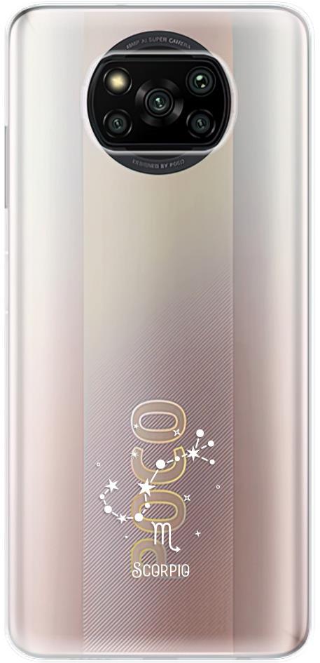 iSaprio číre puzdro - Škorpión - Xiaomi Poco X3 Pro / X3 NFC