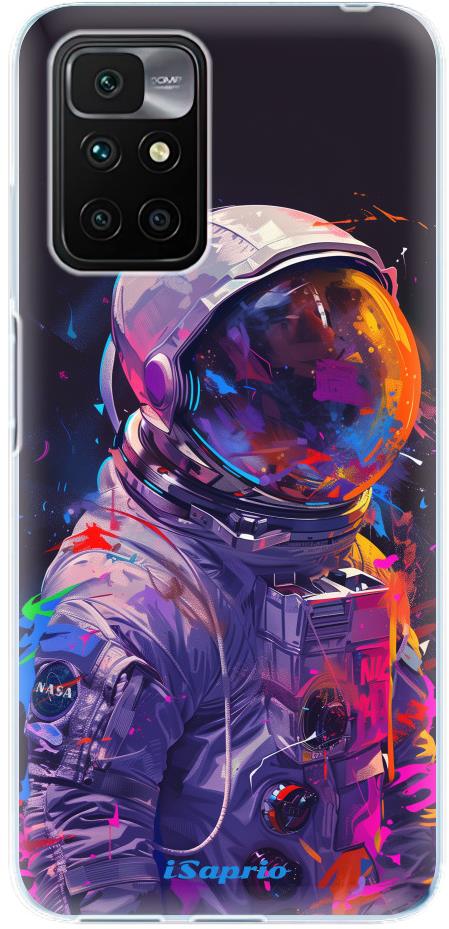 iSaprio Neon Astronaut - Xiaomi Redmi 10