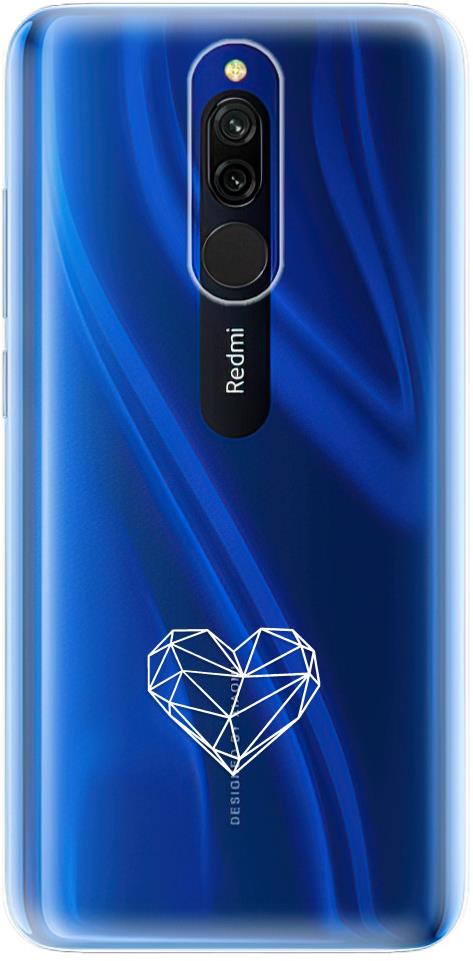 iSaprio číre puzdro – Digital Love – Xiaomi Redmi 8