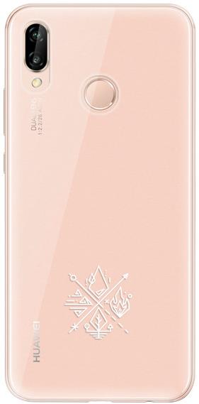 iSaprio číre puzdro – Elements – Huawei P20 Lite