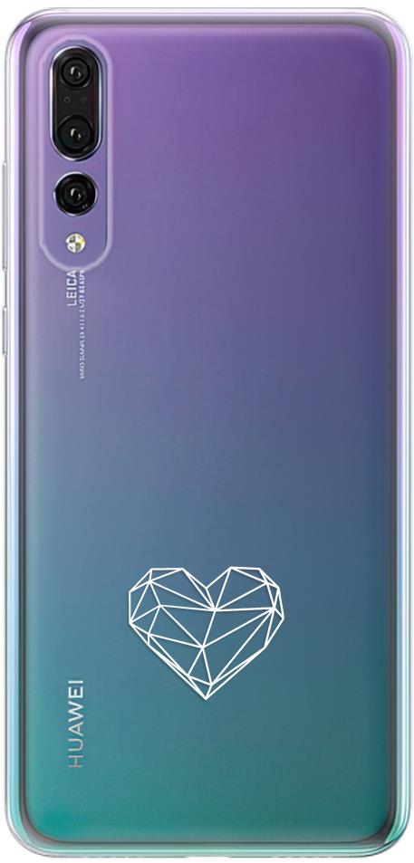 iSaprio číre puzdro – Digital Love – Huawei P20 Pro