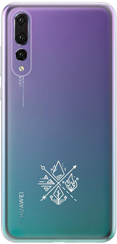 iSaprio číre puzdro – Elements – Huawei P20 Pro