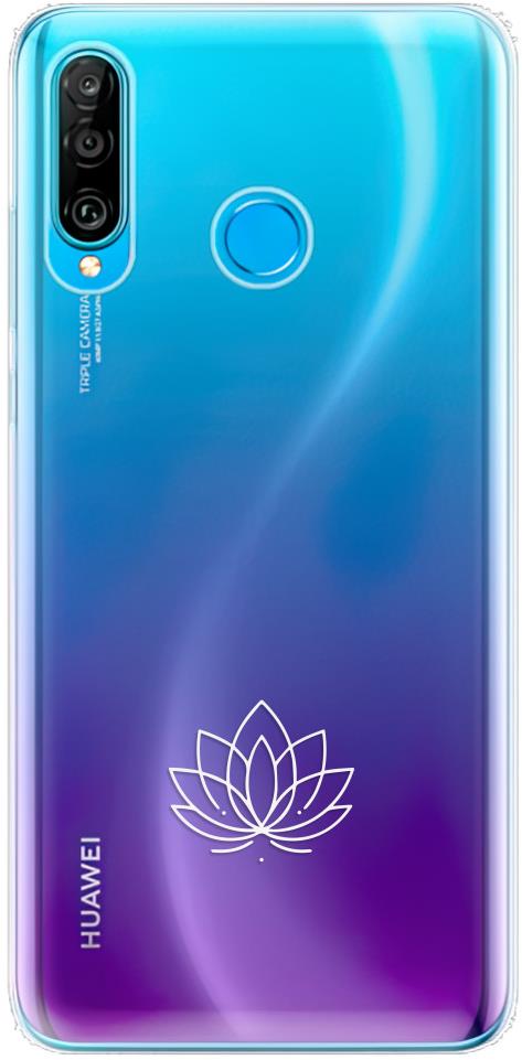 iSaprio číre puzdro – Lotos – Huawei P30 Lite