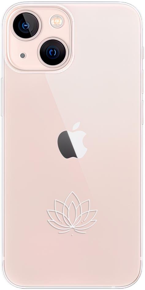 iSaprio číre puzdro – Lotos – iPhone 13 mini
