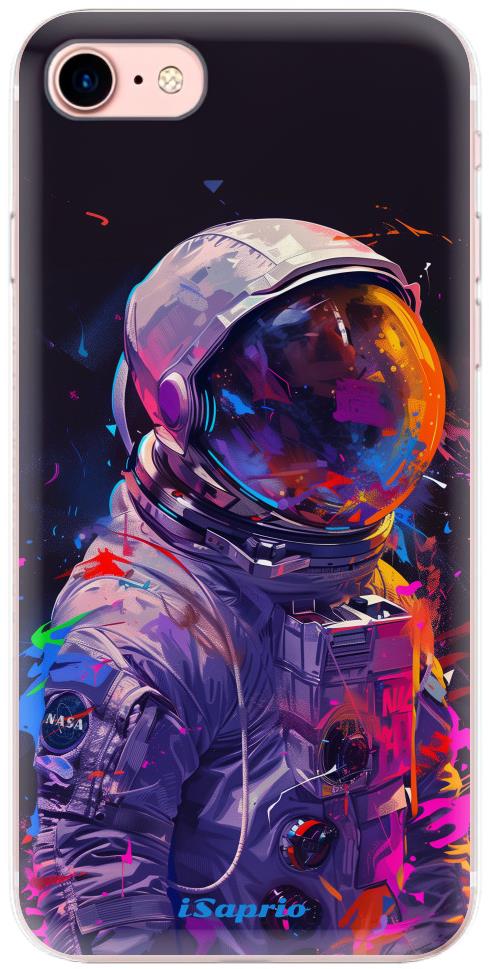 iSaprio Neon Astronaut - iPhone 7 / 8