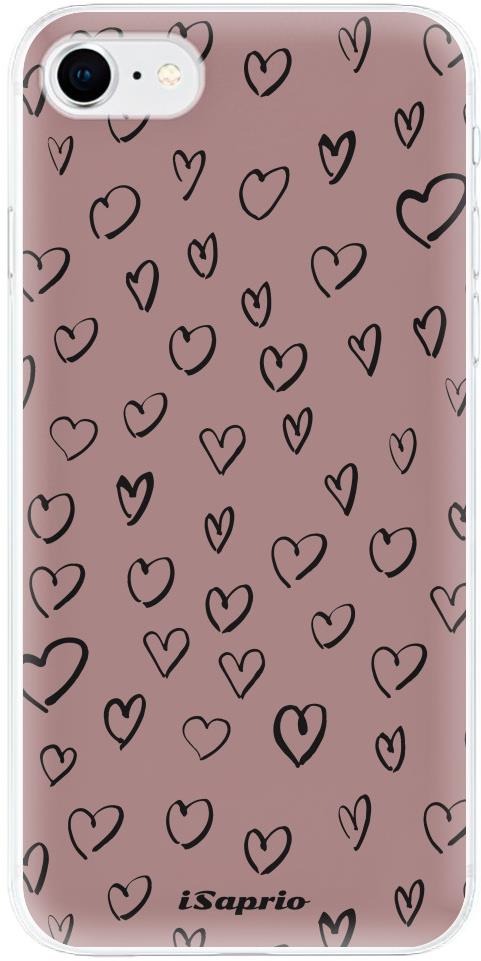 iSaprio Heart Dark – iPhone SE 2020/SE 2020