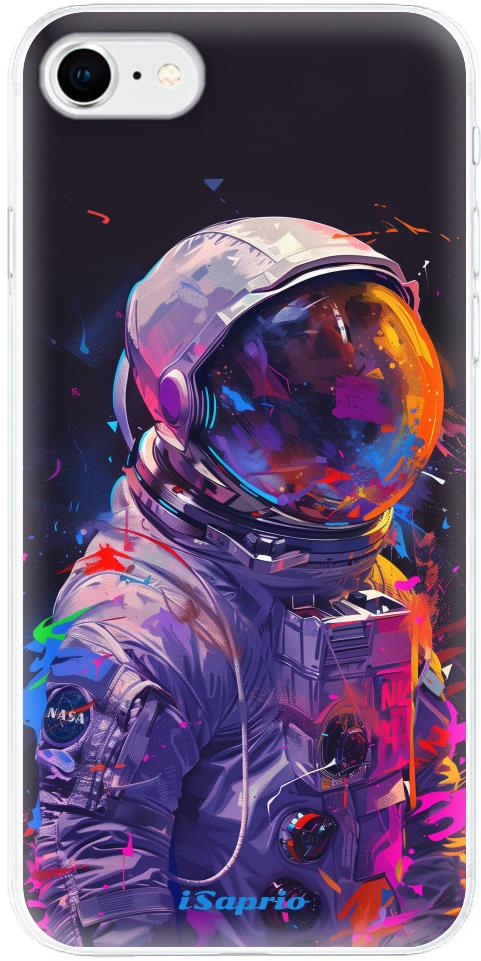 iSaprio Neon Astronaut – iPhone SE 2020/SE 2020